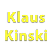 Klaus Kinski - soundboard