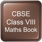 CBSE Class VIII Maths Book-icoon