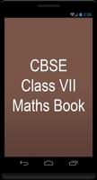 CBSE Class VII Maths Book โปสเตอร์