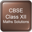 CBSE Class XII Maths Solutions