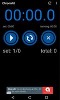 Stopwatch for workouts (free) ภาพหน้าจอ 1
