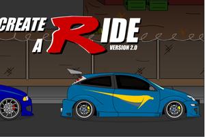Create a Ride Cool Car poster