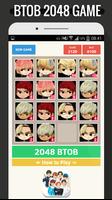 2048 BtoB KPop Game ảnh chụp màn hình 1