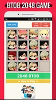 2048 BtoB KPop Game capture d'écran 2