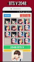 2048 BTS V Taehyung KPop Game স্ক্রিনশট 1