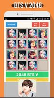 2048 BTS V Taehyung KPop Game स्क्रीनशॉट 2