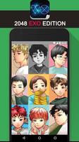 2048 EXO KPop Game Poster