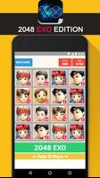 2048 EXO KPop Game captura de pantalla 2