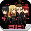 2048 2NE1 KPop Game