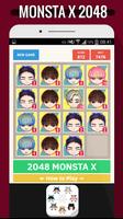 برنامه‌نما 2048 Monsta X KPop Game عکس از صفحه