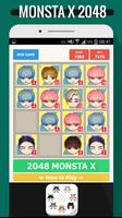 2048 Monsta X KPop Game capture d'écran 2