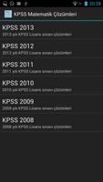 KPSS Matematik Çözümleri capture d'écran 1