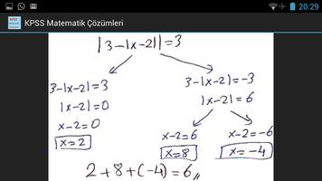 KPSS Matematik Çözümleri capture d'écran 2