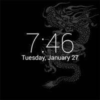 برنامه‌نما Dragon Watch Face عکس از صفحه