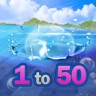 1 To 50 Water Drop 图标