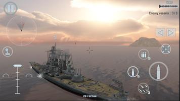 Warship War Navy Fleet Combat capture d'écran 1