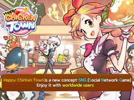 Happy Chicken Town (Farm & Res پوسٹر