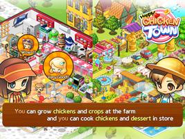 Happy Chicken Town (Farm & Res تصوير الشاشة 1