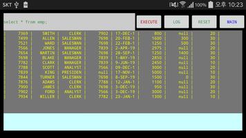 SQLite Calculator-DBQueryStudy capture d'écran 3