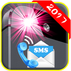 Flash Alerts on Call & SMS Pro icône