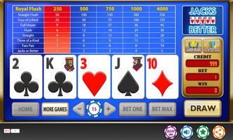 Casino Video Poker capture d'écran 1