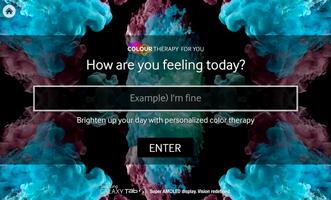 GALAXY Tab S - Color Therapy 海報