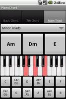 Piano Chords Screenshot 2