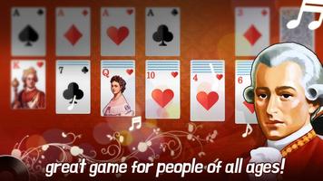 Solitaire with Classic music capture d'écran 1