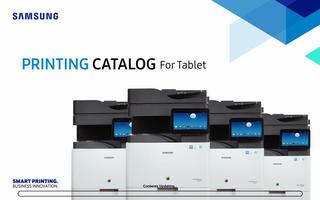 Printing Catalog for Tablet পোস্টার
