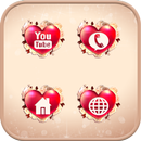 Rose icon theme APK