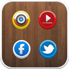 Button icon theme icône