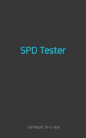 برنامه‌نما SPD Tester عکس از صفحه