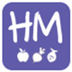 중도매인 유통관리 앱 허브마켓 simgesi