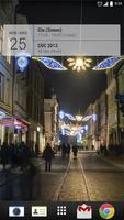 Krakow Christmas Timelapse LWP Affiche