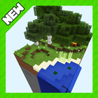 Sky forest islands Chunk map for Minecraft icône