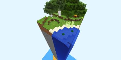 Sky forest islands Chunk map for Minecraft capture d'écran 1