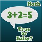 True or False Math icône