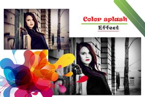Color Splash Effect पोस्टर
