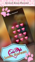 Cute Pink Lock Screen Ekran Görüntüsü 2