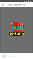 Rádio Mania FM 104,9 Affiche