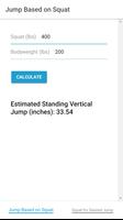 Vertical Jump Calculator Cartaz