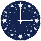 星の大時計 ウィジェット icône