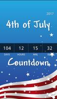 4th of July Countdown ポスター