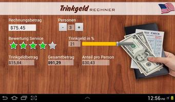 Trinkgeld-Rechner USA capture d'écran 1