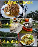 Poster 15 Kuliner Ciamik dan Uenak Surabaya