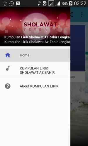 Kumpulan Lirik Sholawat Az Zahir Lengkap For Android Apk Download