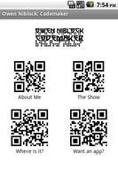 Owen Niblock: Codemaker Cartaz