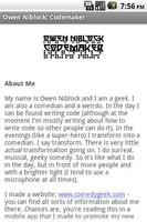 Owen Niblock: Codemaker ảnh chụp màn hình 1