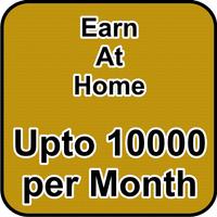 Earn at Home without Investment Plakat
