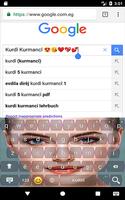 Clavier Kurde Kurmanji + Emoji + Kurdistan Drapeau capture d'écran 1